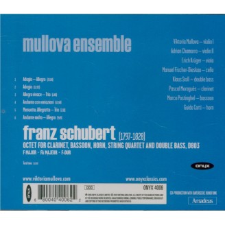 SCHUBERT - Mullova Ensembl - Octuor en fa majeur pour cordes et vents op..